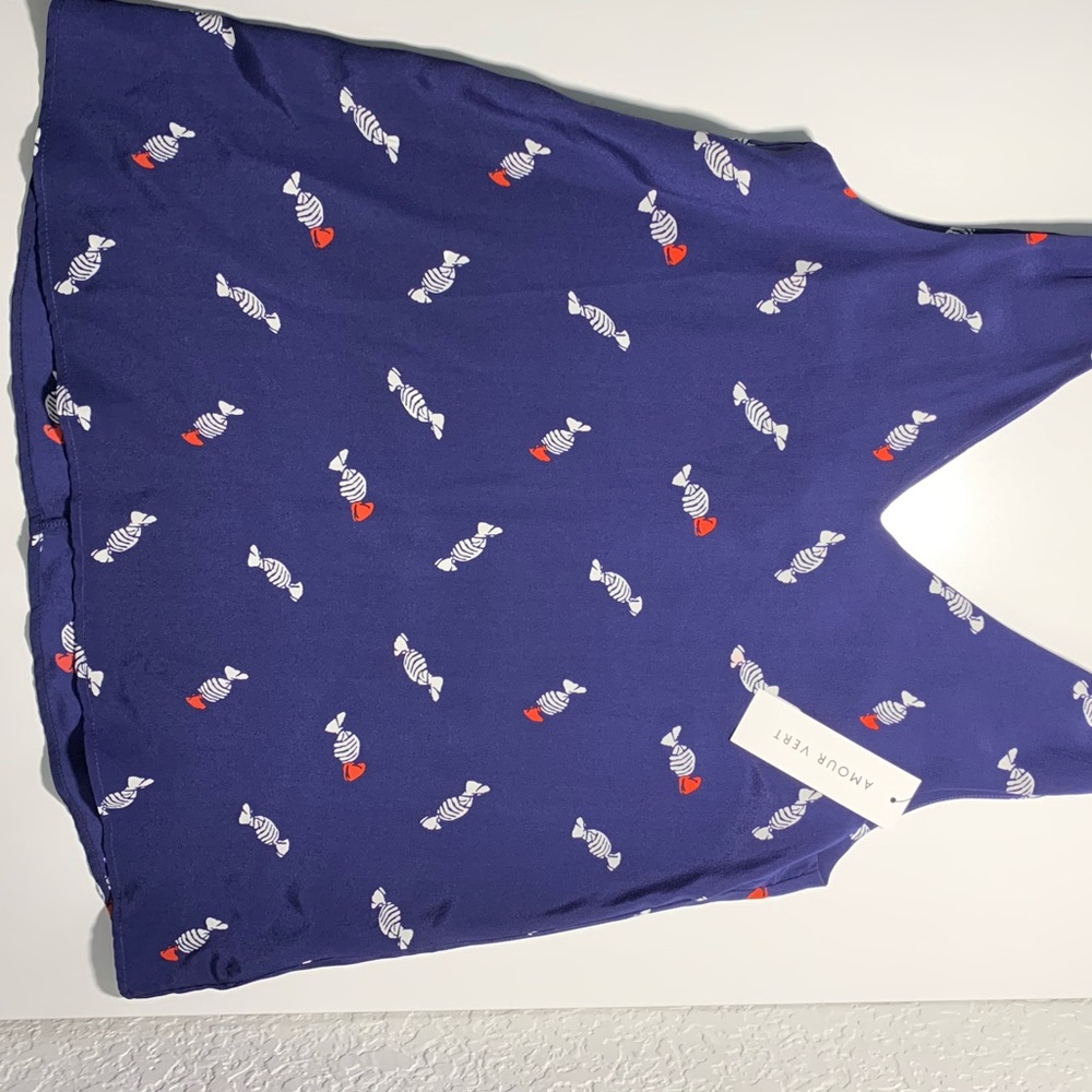 💯 % Silk top by AMOUR VERT (Brand New)🌼 - Picture 7 of 7